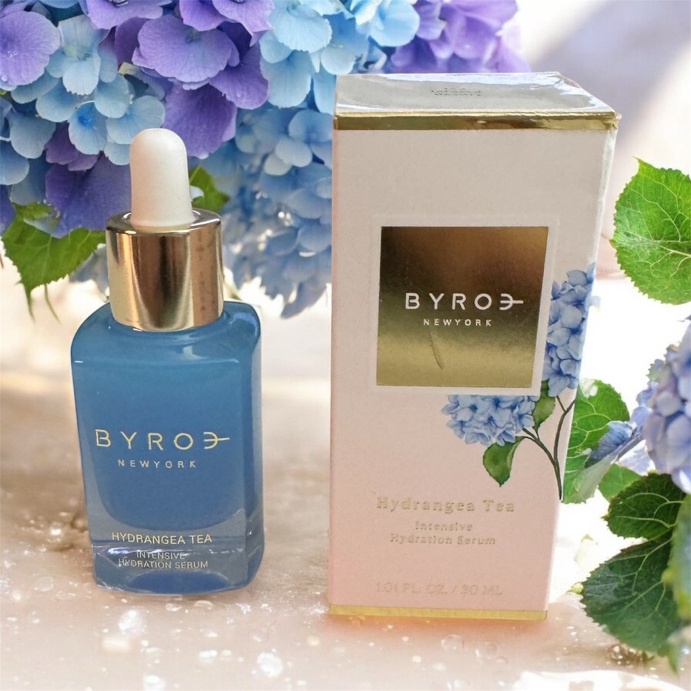 NEW Byroe hydrangea tea intensive hydration serum